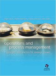 Cover of: Operations and Process Management: Principles and Practice for Strategic Impact