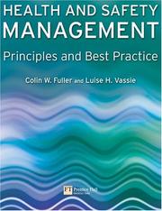 Cover of: Health and safety management | Colin Fuller