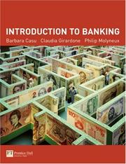 Cover of: Introduction to Banking by Barbara Casu, Claudia Girardone, Philip Molyneux