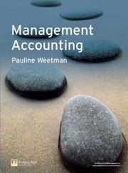 Cover of: Management accounting by Pauline Weetman