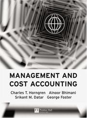 Cover of: Management & Cost Accounting: Professional Question Supplement