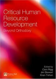 Cover of: Critical Human Resource Development: Beyond Orthodoxy