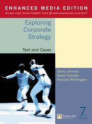 Cover of: Exploring Corporate Strategy by Gerry Johnson
