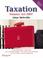 Cover of: Taxation