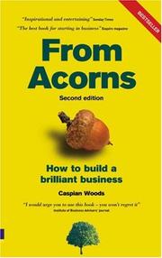 Cover of: From Acorns: How to Build a Brilliant Business