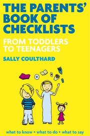 Cover of: Parents' Book of Checklists by Sally Coulthard, Sally Coulthard