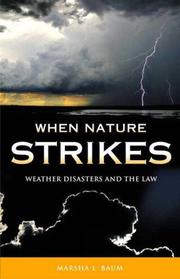 Cover of: When Nature Strikes by Marsha L. Baum
