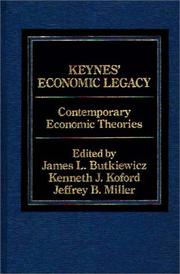 Cover of: Keynes Economic Legacy