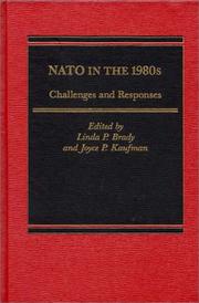 Cover of: NATO in the 1980s: Challenges and Responses