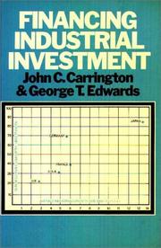 Cover of: Financial Industrial Investment