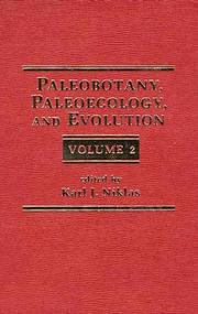 Cover of: Paleobotany, Paleoecology, and Evolution: Vol. 2