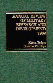 Cover of: Annual Review of Military Research and Development, 1982