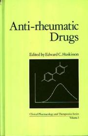 Cover of: Anti-Rheumatic Drugs: Vol. 2 (Clinical Pharmacology and Therapeutics Series)