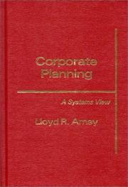 Cover of: Corporate planning: a systems view