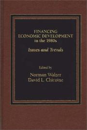 Cover of: Financing Economic Development in the 1980s: Issues and Trends