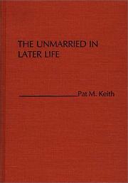 Cover of: The unmarried in later life