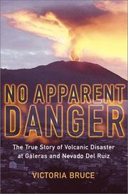 Cover of: No Apparent Danger by Victoria Bruce, Victoria Bruce