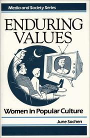 Cover of: Enduring values: women in popular culture