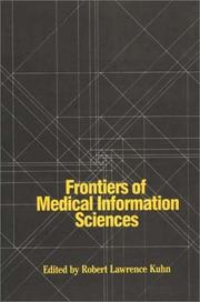 Cover of: Frontiers of medical information sciences