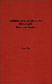 Cover of: Comprehensive auditing in Canada: theory and practice