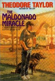 Cover of: The Maldonado Miracle (Avon Camelot Book) | Theodore Taylor