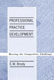 Cover of: Professional practice development | E. W. Brody
