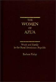 Cover of: women of Azua | Barbara Finlay