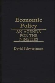 Economic policy by David Schwartzman
