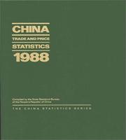 Cover of: China Trade and Price Statistics 1988: (China Statistics Series)