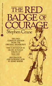 Cover of: Red Badge of Courage by Stephen Crane, Henry Binder