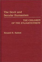 Cover of: The devil and secular humanism by Howard B. Radest