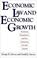 Cover of: Economic law and economic growth