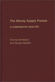 The money supply process by Dimitrije Dimitrijević
