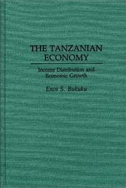 Cover of: The Tanzanian Economy by Enos S. Bukuku