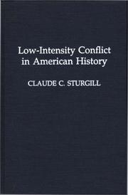 Cover of: Low-intensity conflict in American history