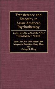 Transference and empathy in Asian American psychotherapy cover