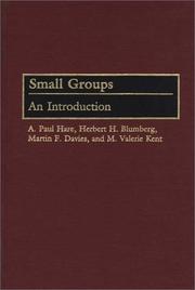 Cover of: Small Groups: An Introduction