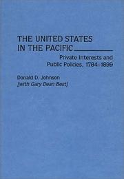 Cover of: The United States in the Pacific by Johnson, Donald D.