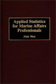 Cover of: Applied statistics for marine affairs professionals