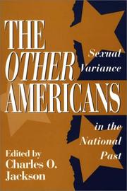 Cover of: The other Americans by edited by Charles O. Jackson.