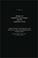 Cover of: Origins of Legislative Sovereignty and the Legislative State