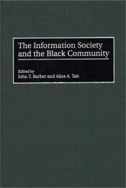 Cover of: The information society and the Black community
