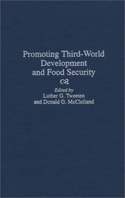 Cover of: Promoting third-world development and food security