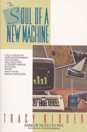 Cover of: The Soul of a New Machine by Tracy Kidder