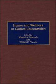Cover of: Humor and Wellness in Clinical Intervention by 