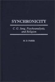 Cover of: Synchronicity: C.G. Jung, psychoanalysis, and religion