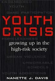 Cover of: Youth crisis: growing up in the high-risk society