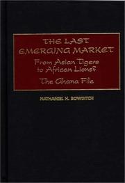 Cover of: The Last Emerging Market | Nathaniel H. Bowditch