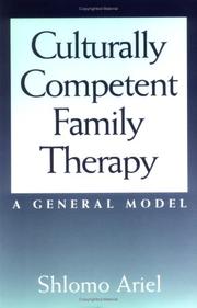 Cover of: Culturally Competent Family Therapy | Shlomo Ariel
