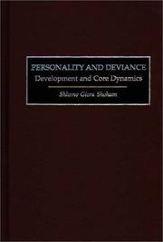 Cover of: Personality and deviance by S. Giora Shoham